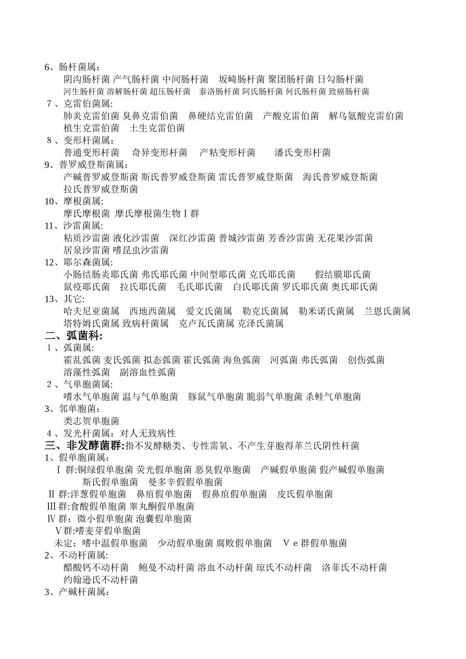 人体正常菌群及常见细菌的分类_第2页