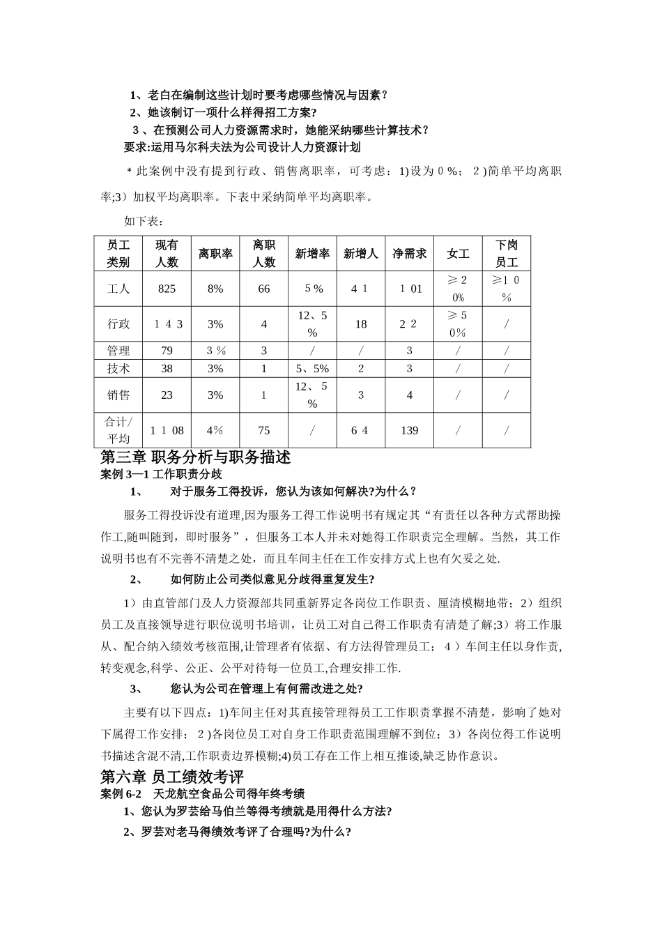 人力资源管理案例分析参考答案_第2页