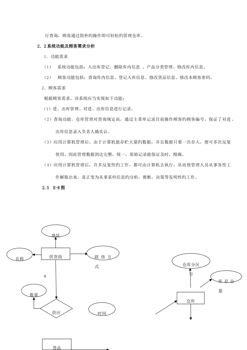 仓库管理系统需求分析报告_第2页