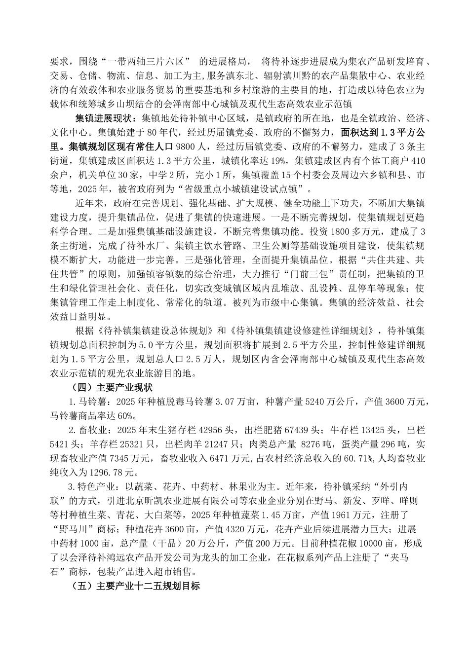 会泽县待补镇游客服务中心可行性研究报告_第3页