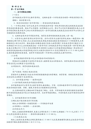 会计基础资料
