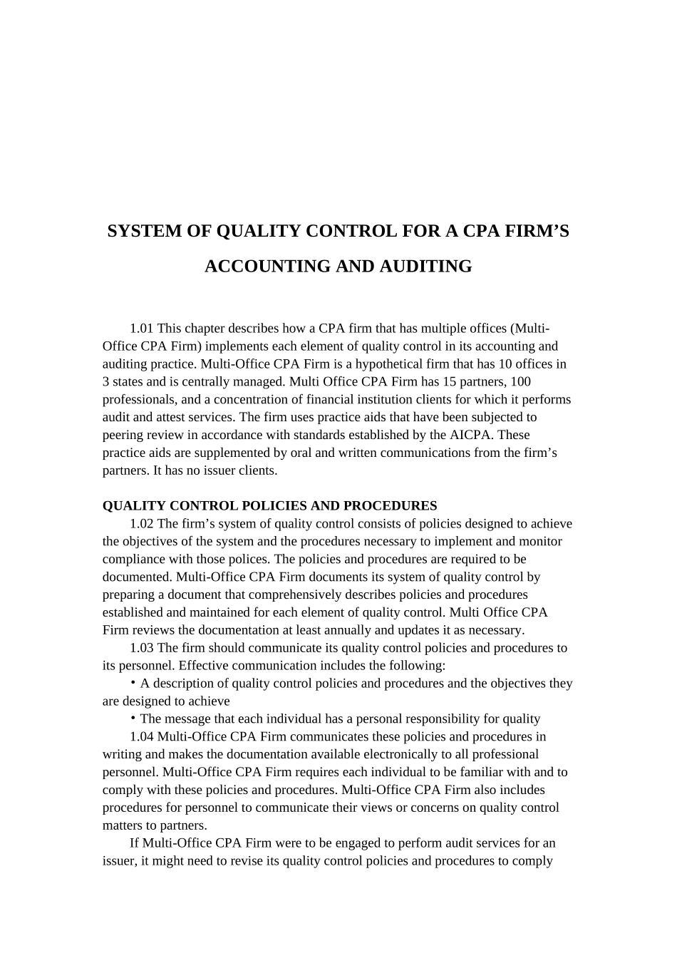 会计师事务所的会计和审计的质量控制体系英文资料译文本科论文_第2页