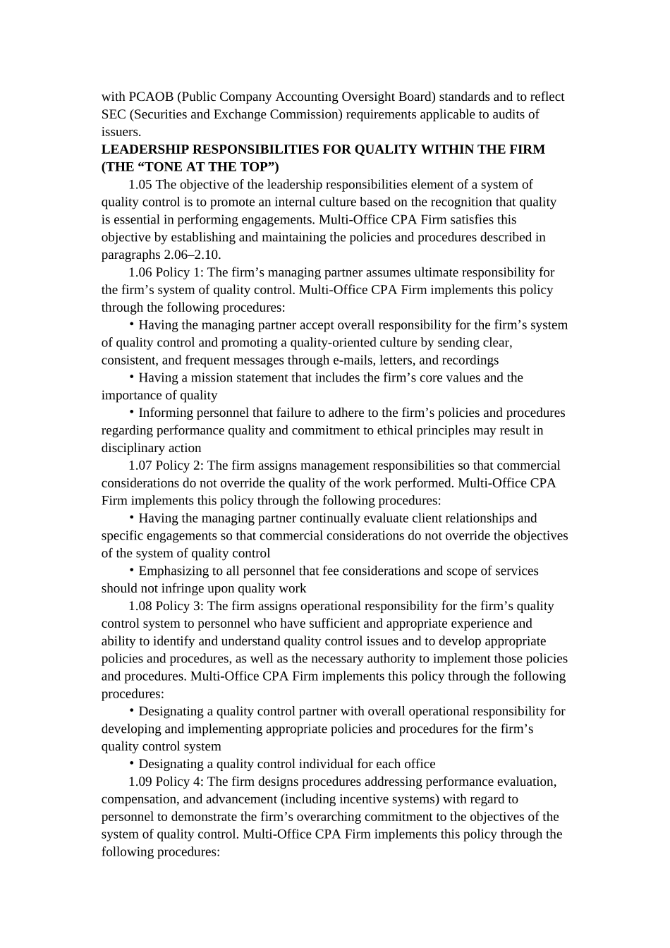 会计师事务所的会计和审计的质量控制体系英文资料译文本科论文_第3页