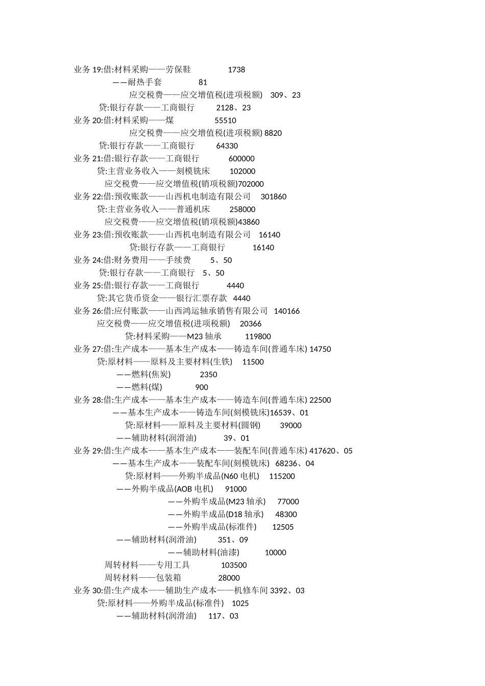 会计综合模拟实训答案_第2页