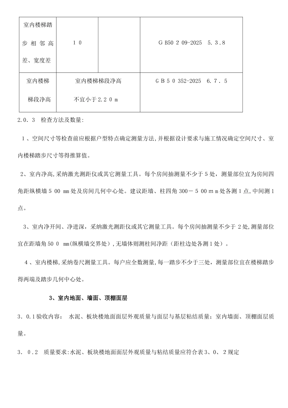 住宅分户验收标准_第2页