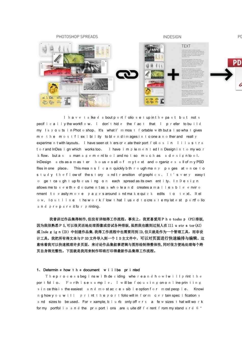 作品集制作流程_第1页