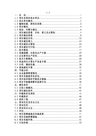 信托贷款项目可行性研究报告