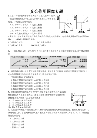 光合作用图像专题