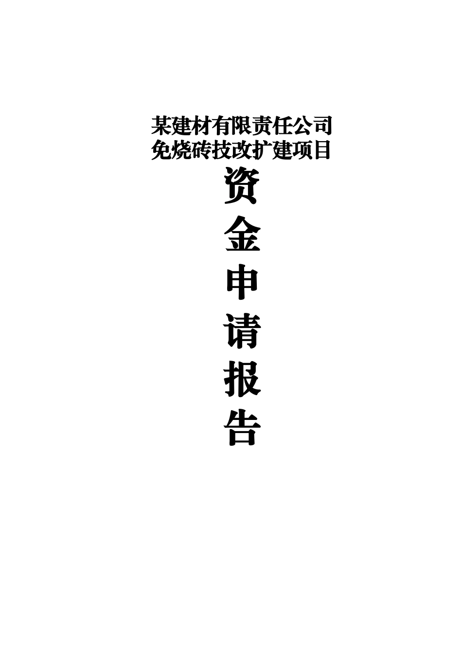 免烧砖建设项目环保产业发展专项资金申请报告_第2页