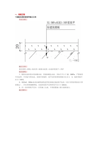 全套装饰工程施工工艺标准