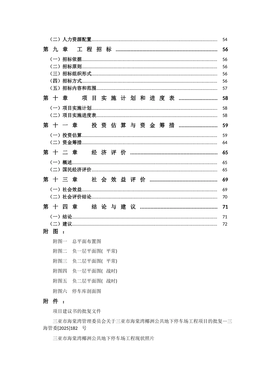 公共地下停车场工程项目可行性研究报告_第3页