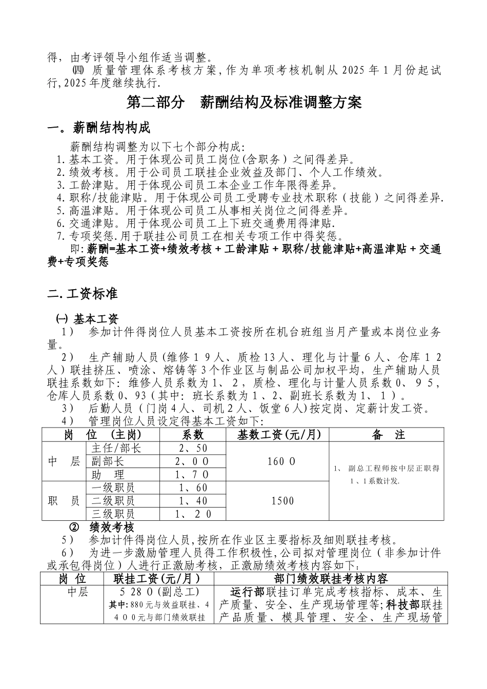 公司经济责任制考核方案_第3页