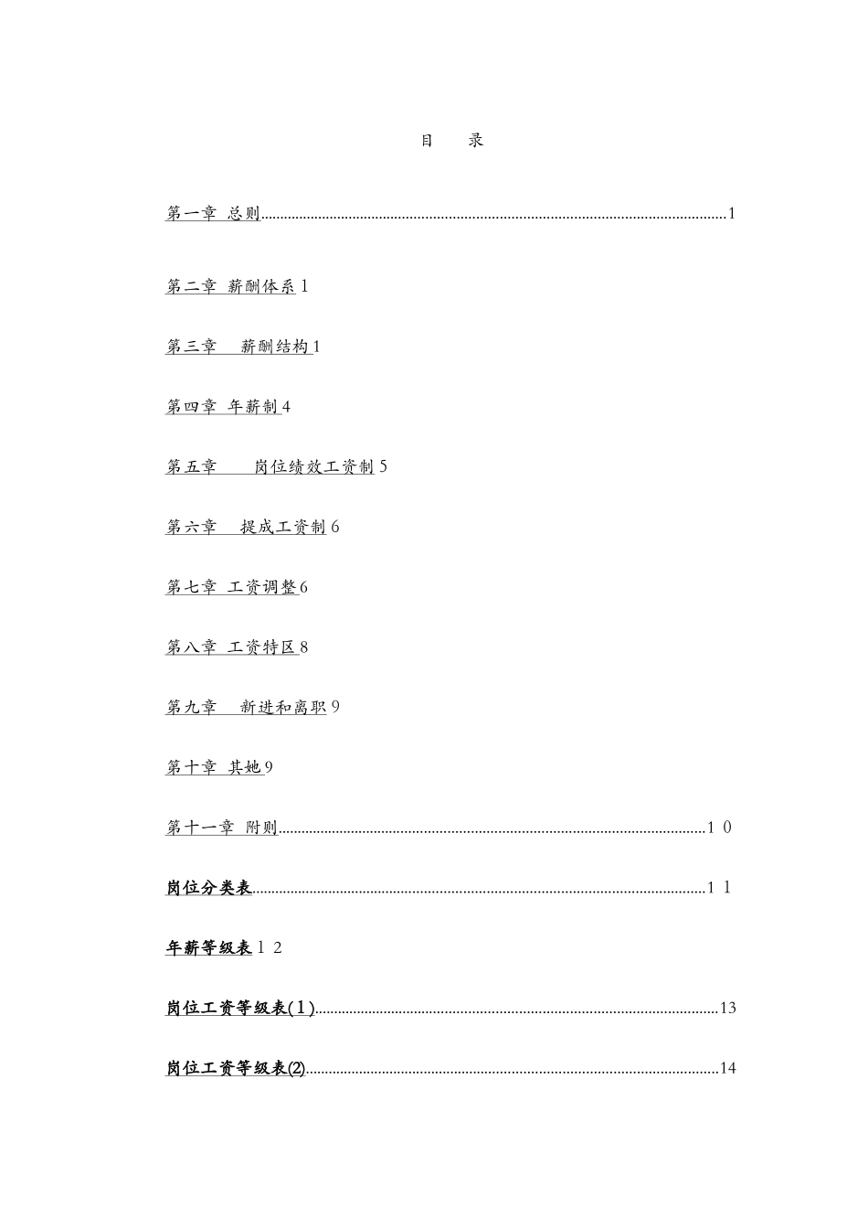 公司薪酬体系设计方案_第2页