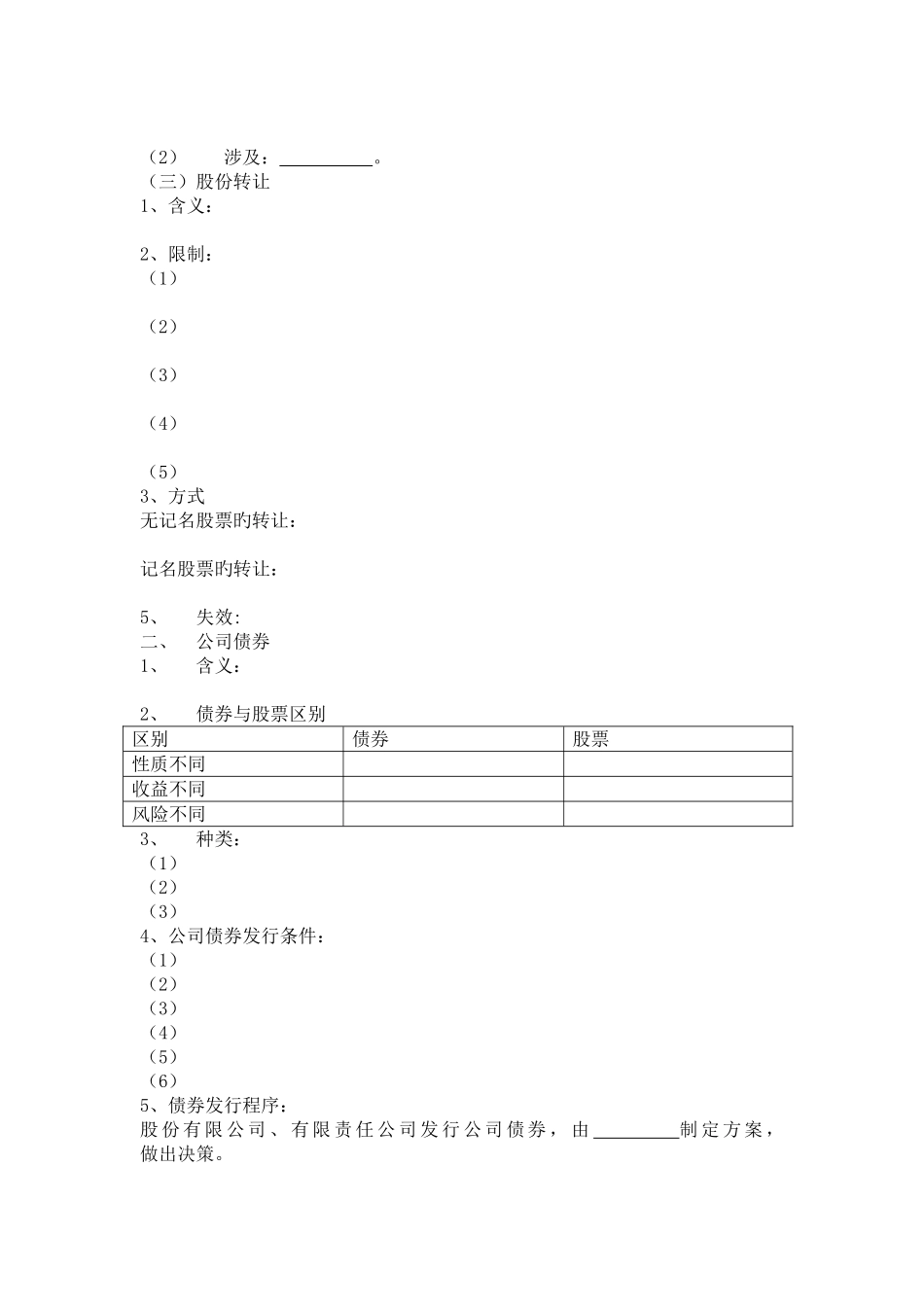 公司财务和会计知识梳理_第3页