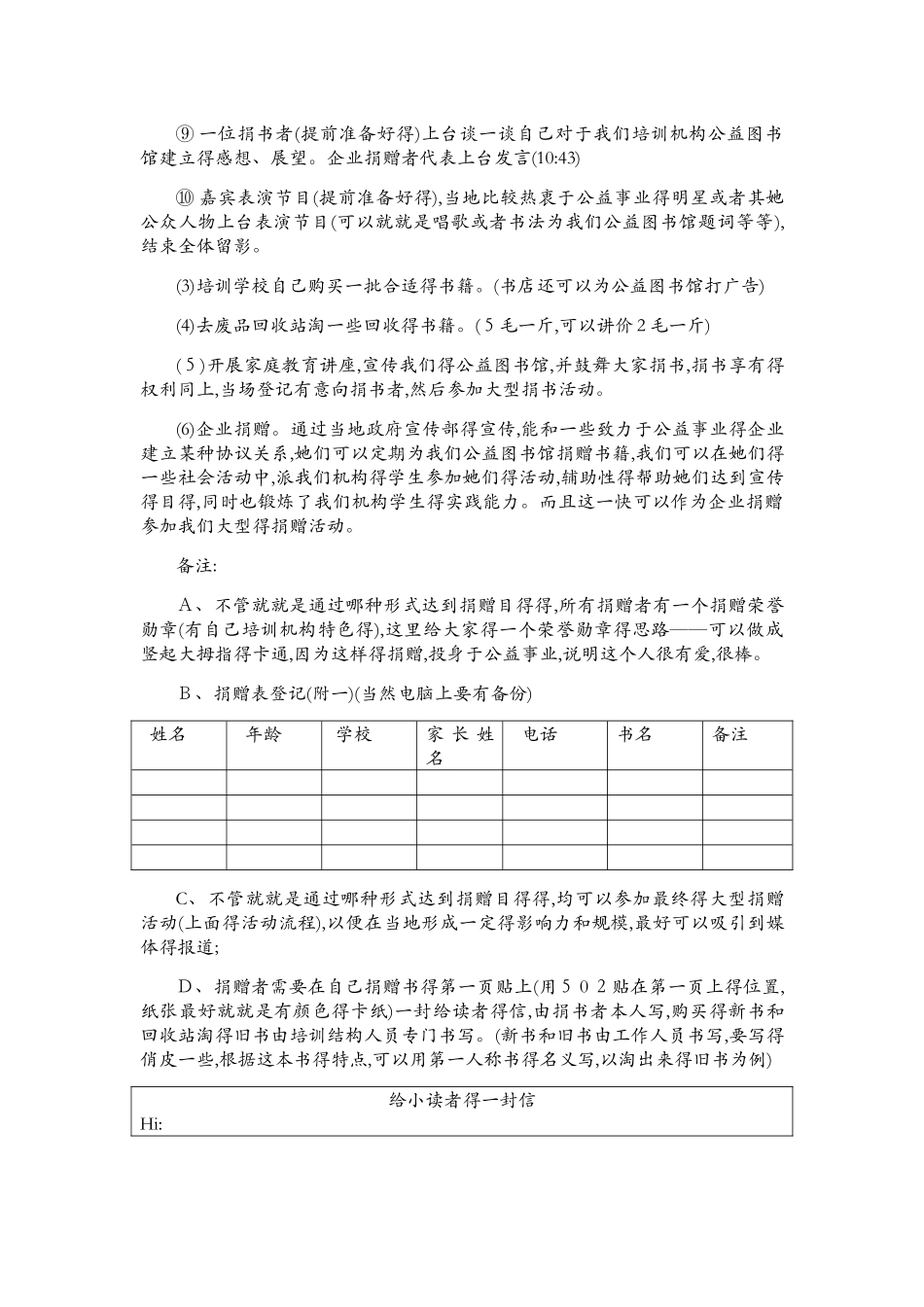 公益图书馆策划方案_第3页