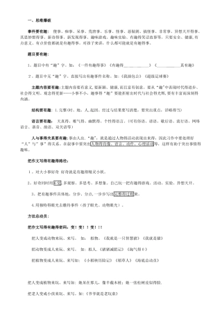写作文的技巧和方法
