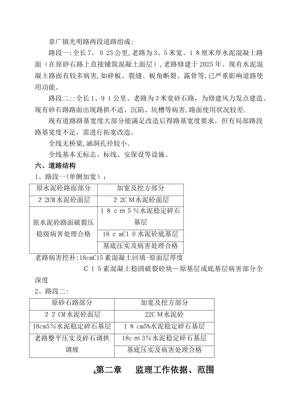 农村水泥路公路工程监理实施细则_第2页