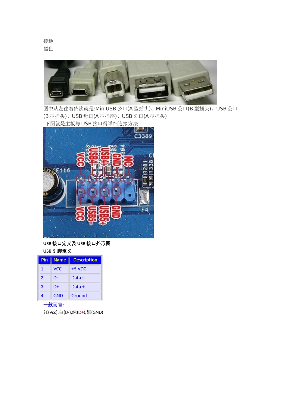 几种USB接线图 和 鼠标键盘口转USB图_第3页