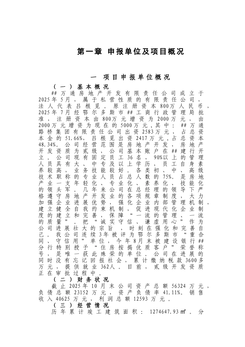 凯阳建材城建设项目可行性研究报告_第3页