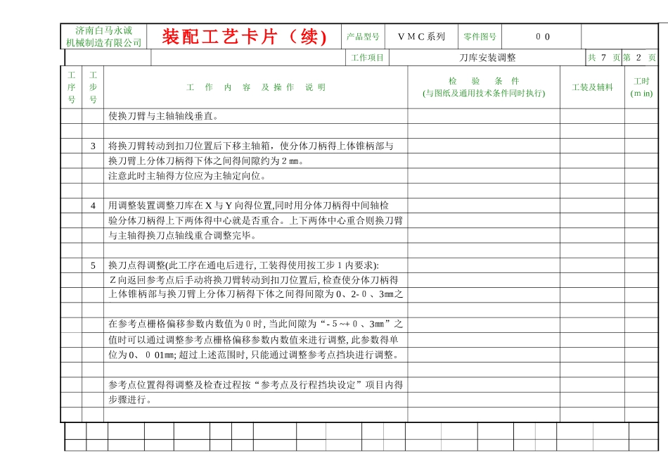 刀库安装调整_第2页