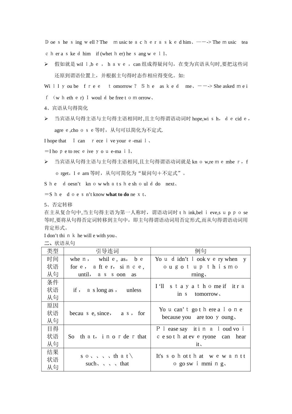 初中英语-复合句_第2页