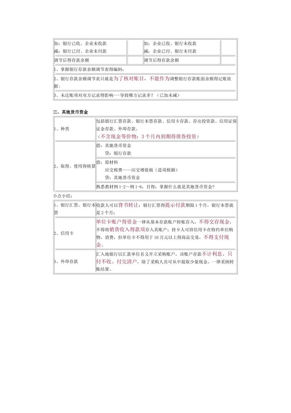 初级会计实务重点归纳资料_第2页