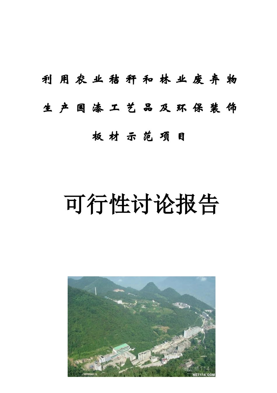 利用农作物秸秆等农、林废弃物年产16万套国漆工艺品及120万平方米工艺装饰板材改扩建项目可行性研究报告_第2页