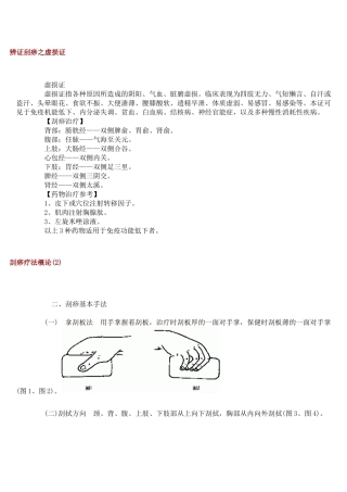 刮痧疗法概论与临床治疗研究大学论文