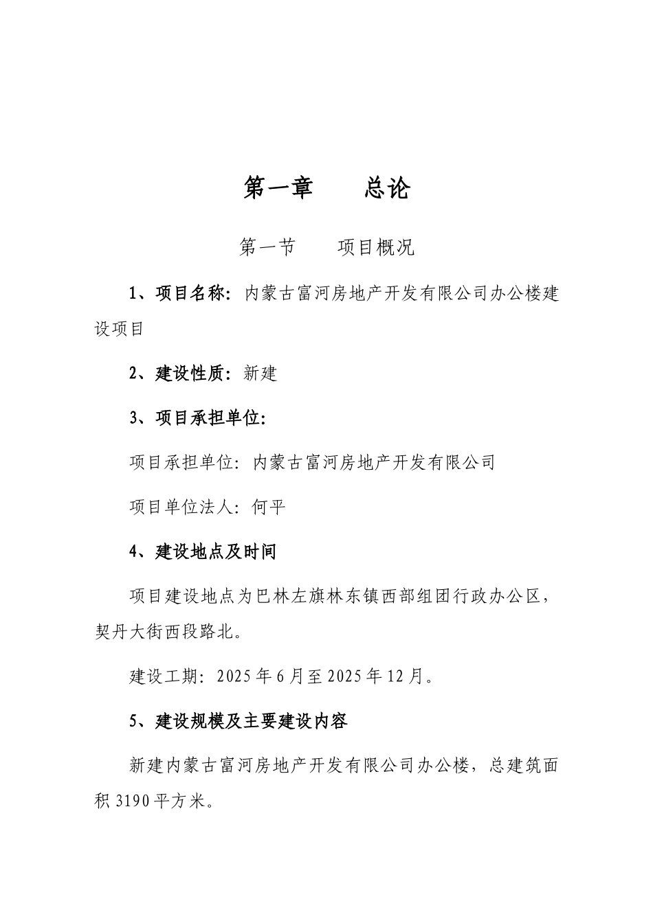 办公楼建设项目可行性研究报告_第2页