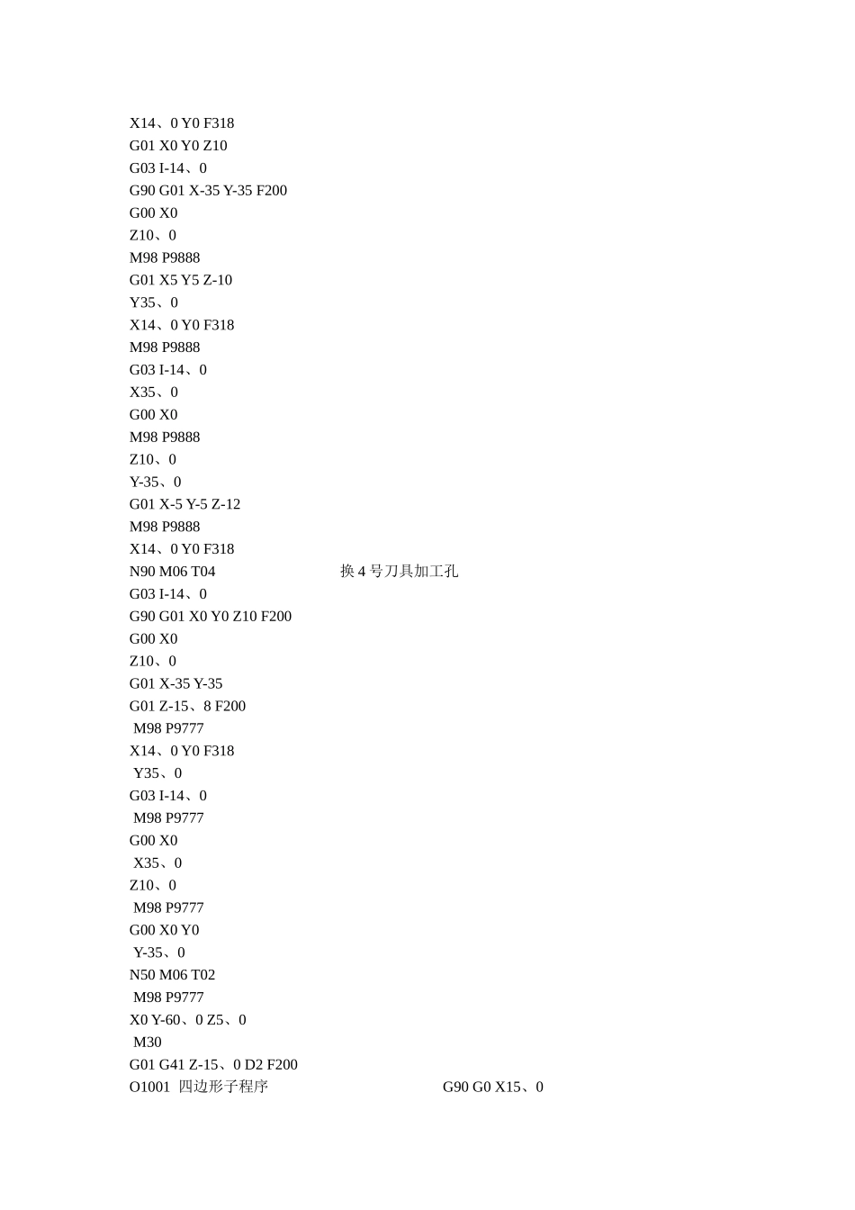 加工中心编程实例_第3页