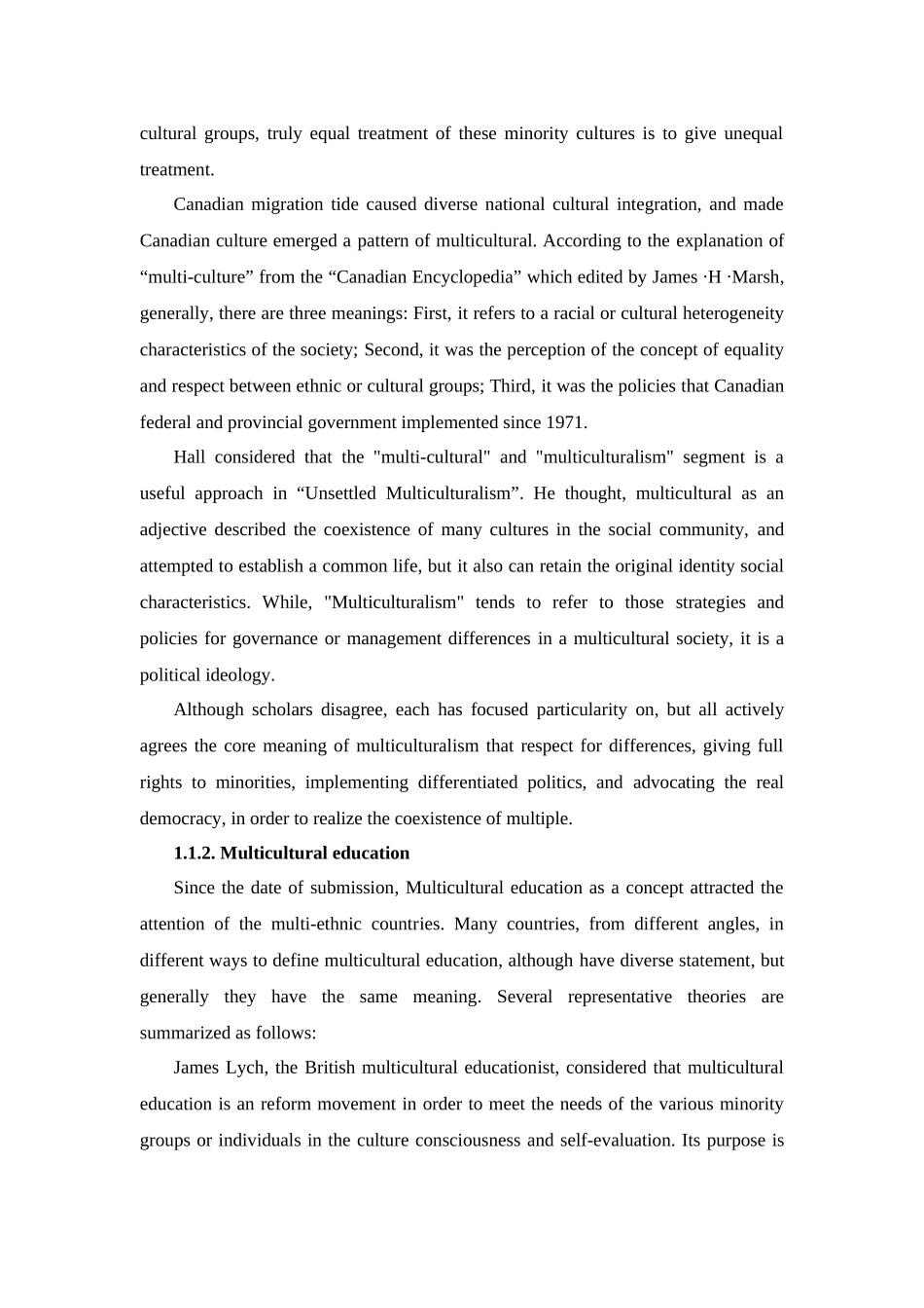 加拿大多元文化对教育的影响分析学位论文_第3页