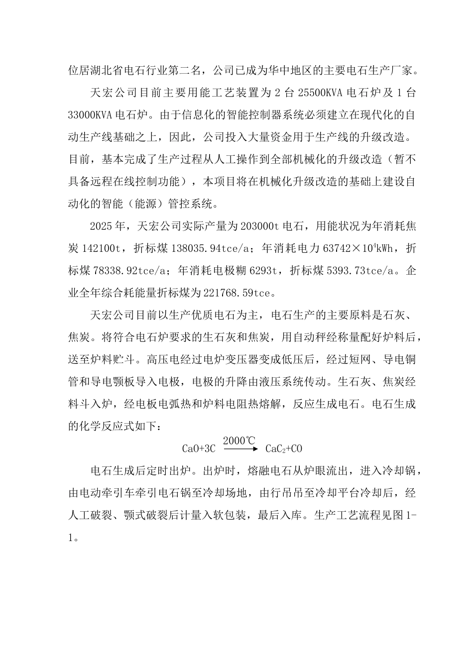 化工公司能源管理中心项目资金申请报告_第3页