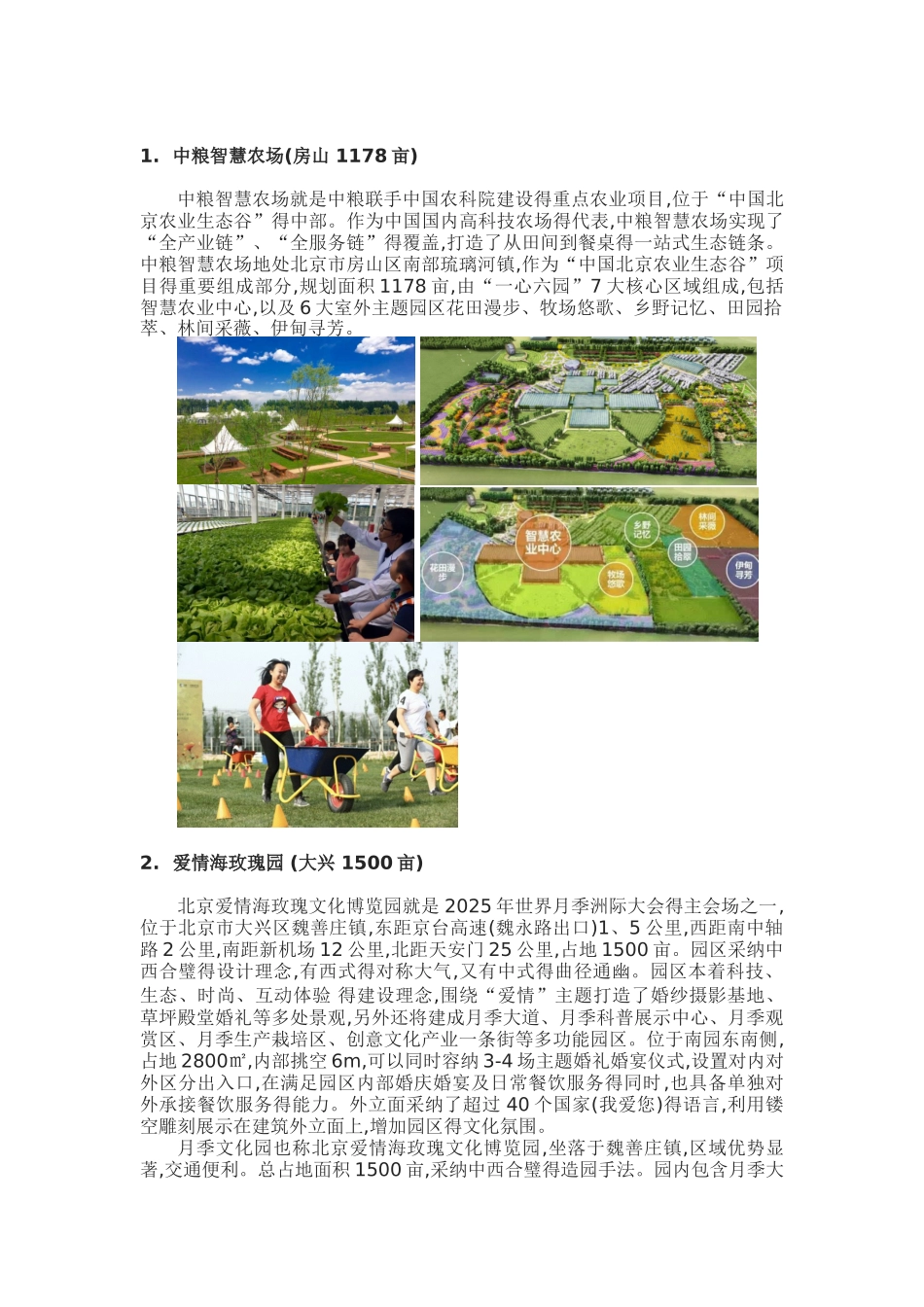 北京周边农场案例收集_第1页