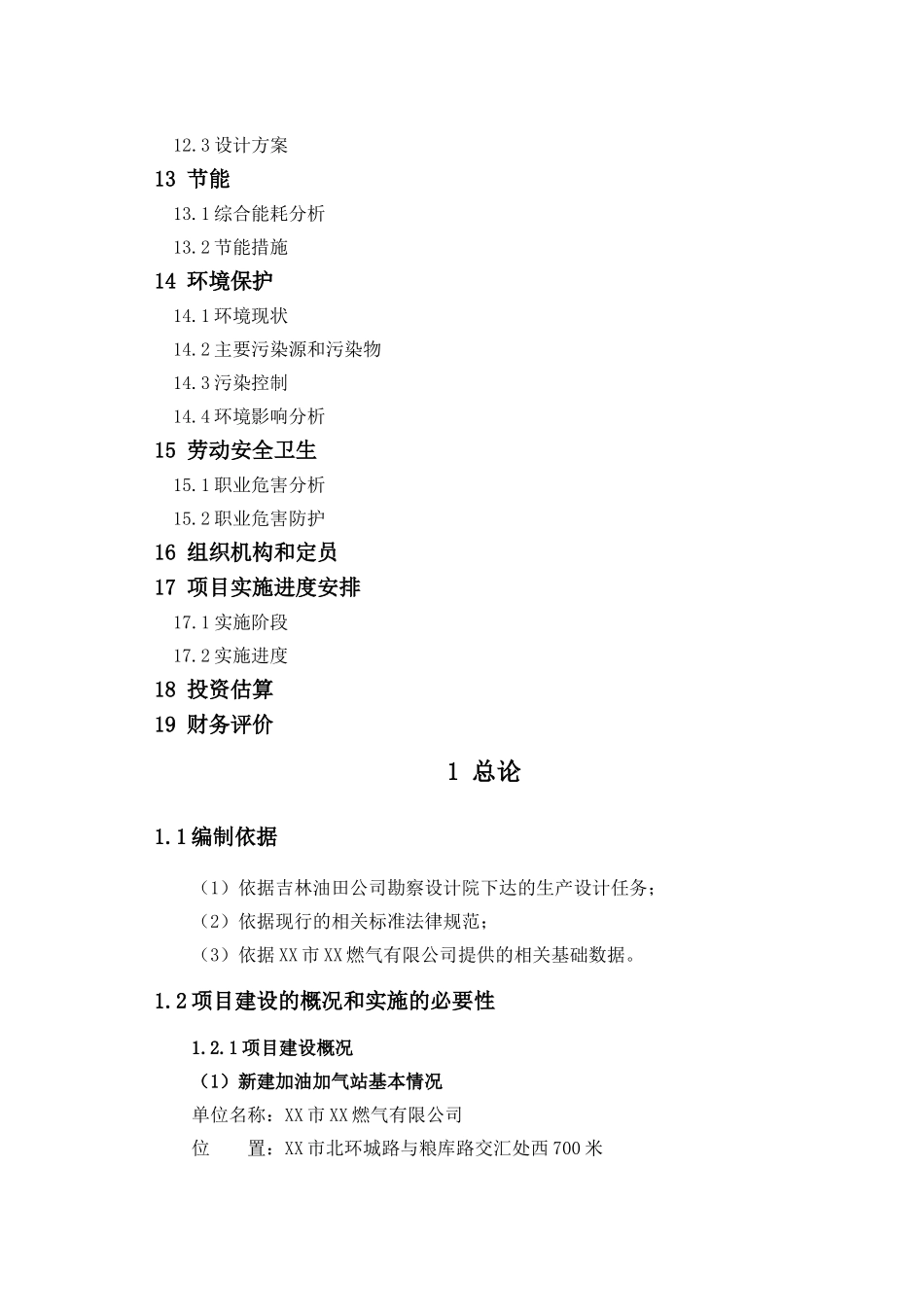 北外环路加油加气站项目建设项目可行性研究报告_第3页