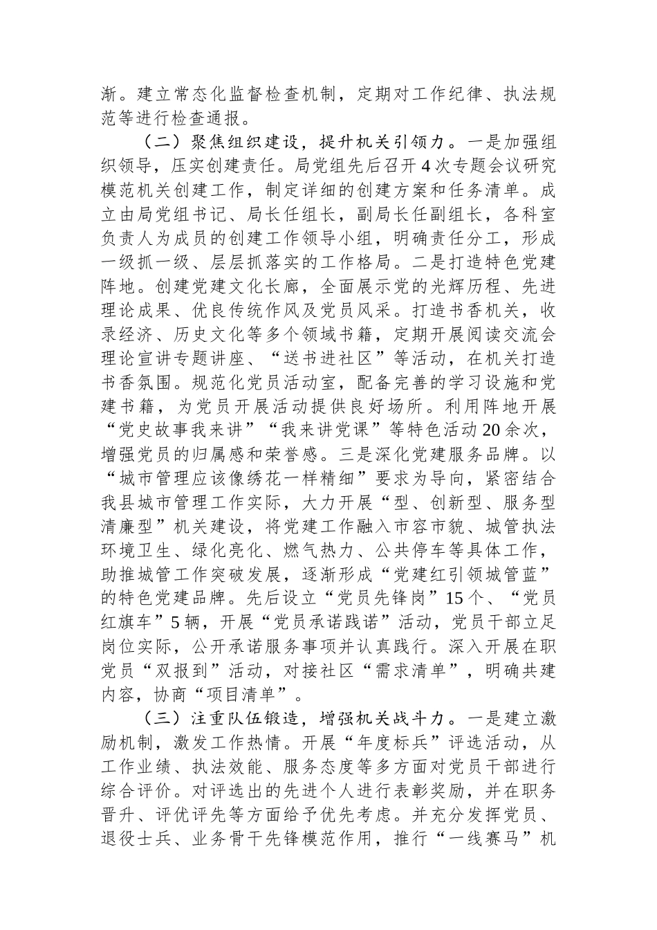 县城管执法局党组上半年党建工作总结_第2页