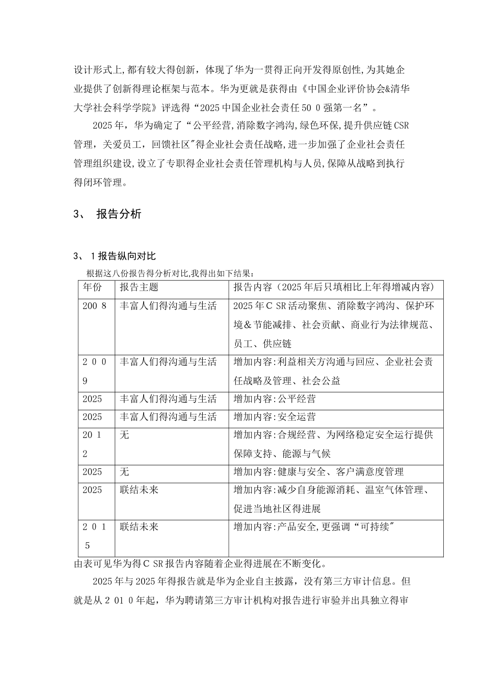 华为企业社会责任报告分析_第2页