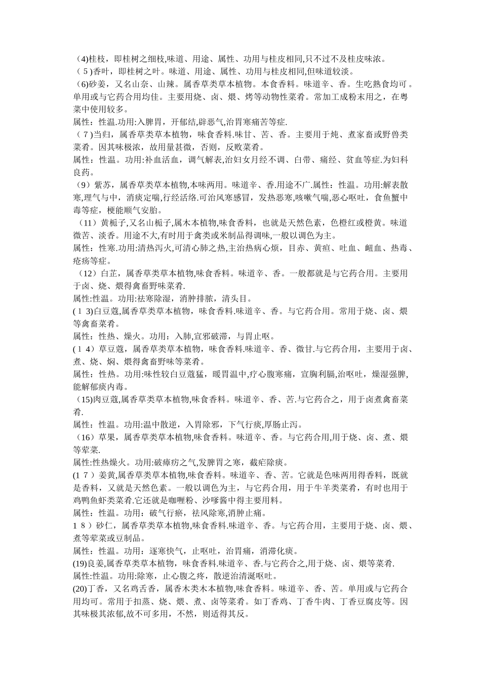 卤菜常用药材介绍_第2页