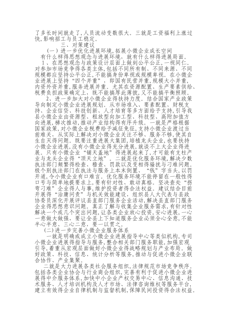 县小微企业调研_第3页