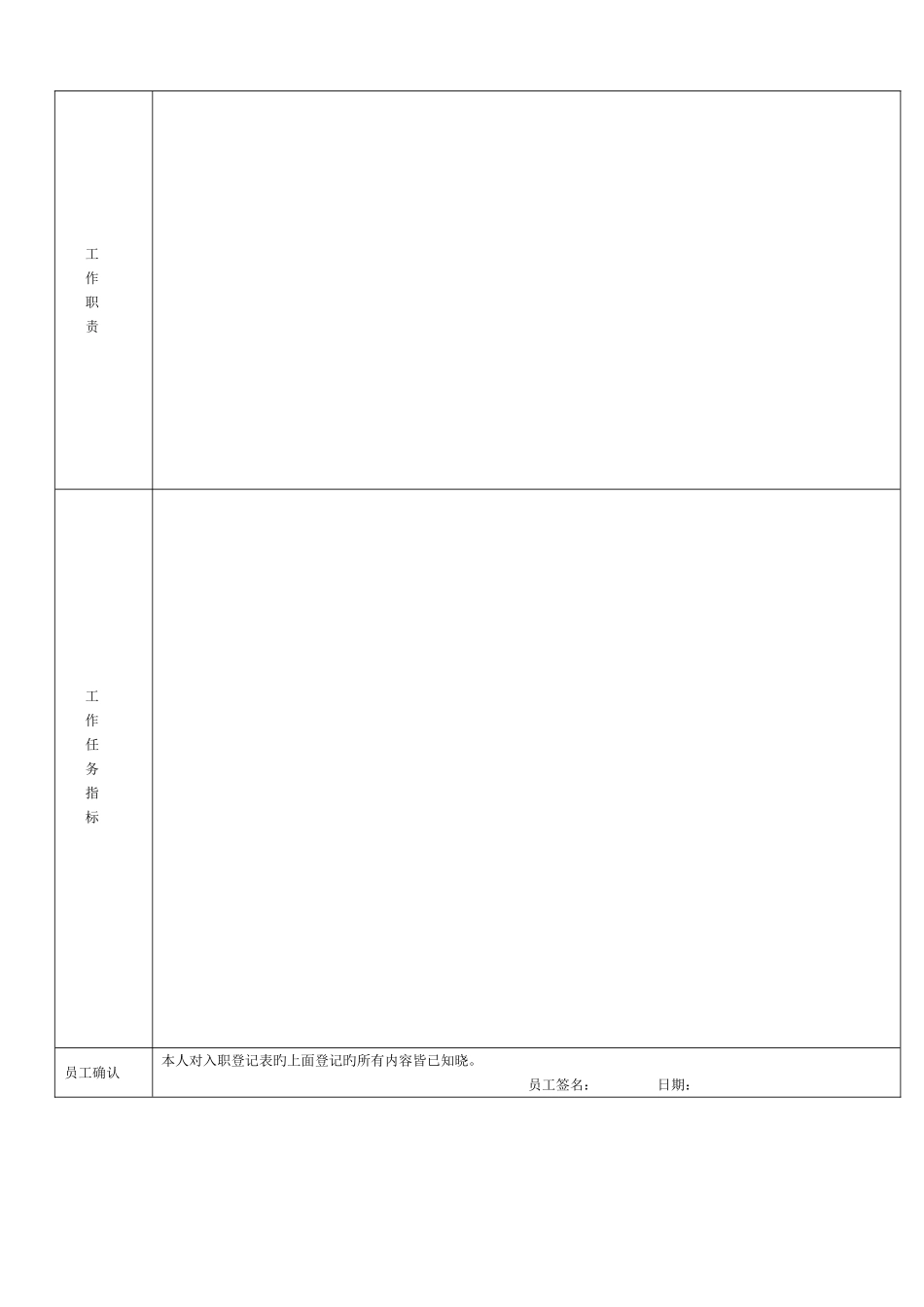 员工入职登记表超级详细内附案例_第3页