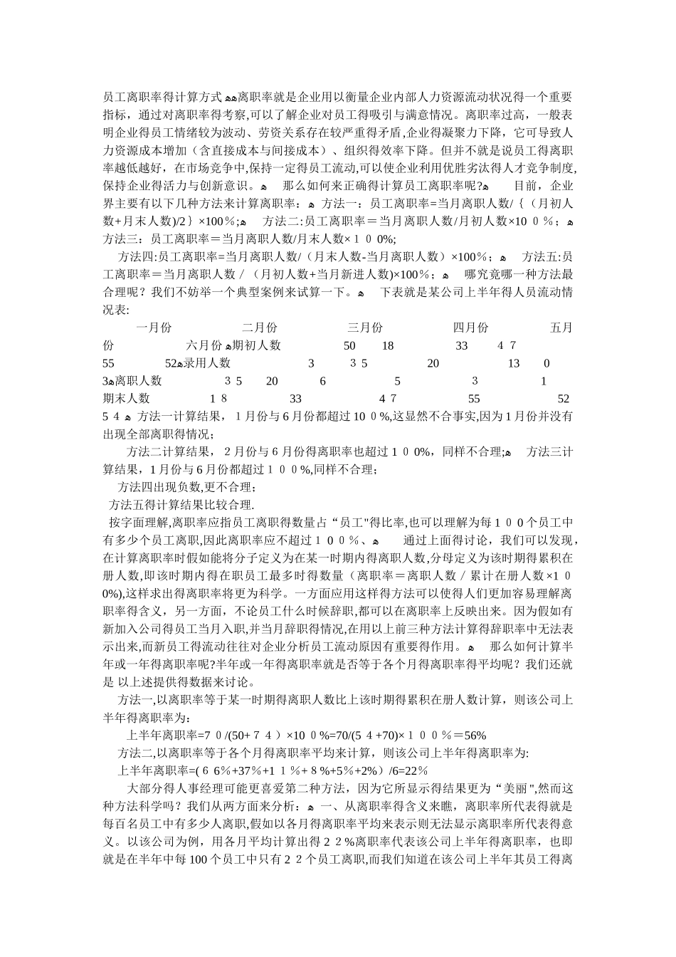 员工离职率计算方式_第1页