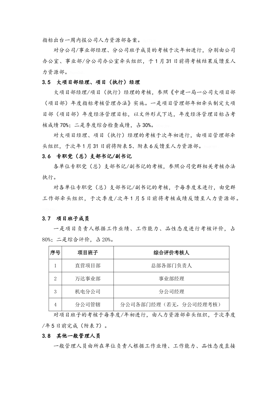 员工绩效考核管理办法_第3页