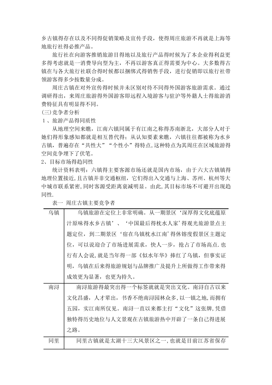 周庄国际市场营销策划方案_第3页