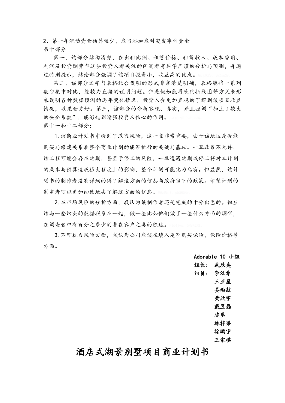 商业计划书点评_第3页