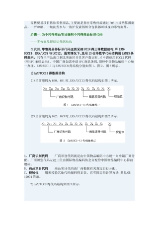商品编码编制规则