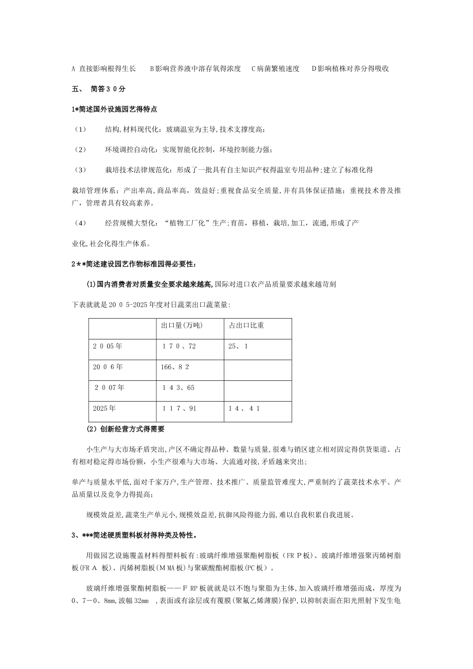 园艺设施复习题参考答案_第3页