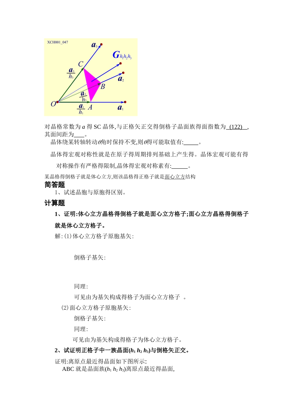 固体物理复习_第2页