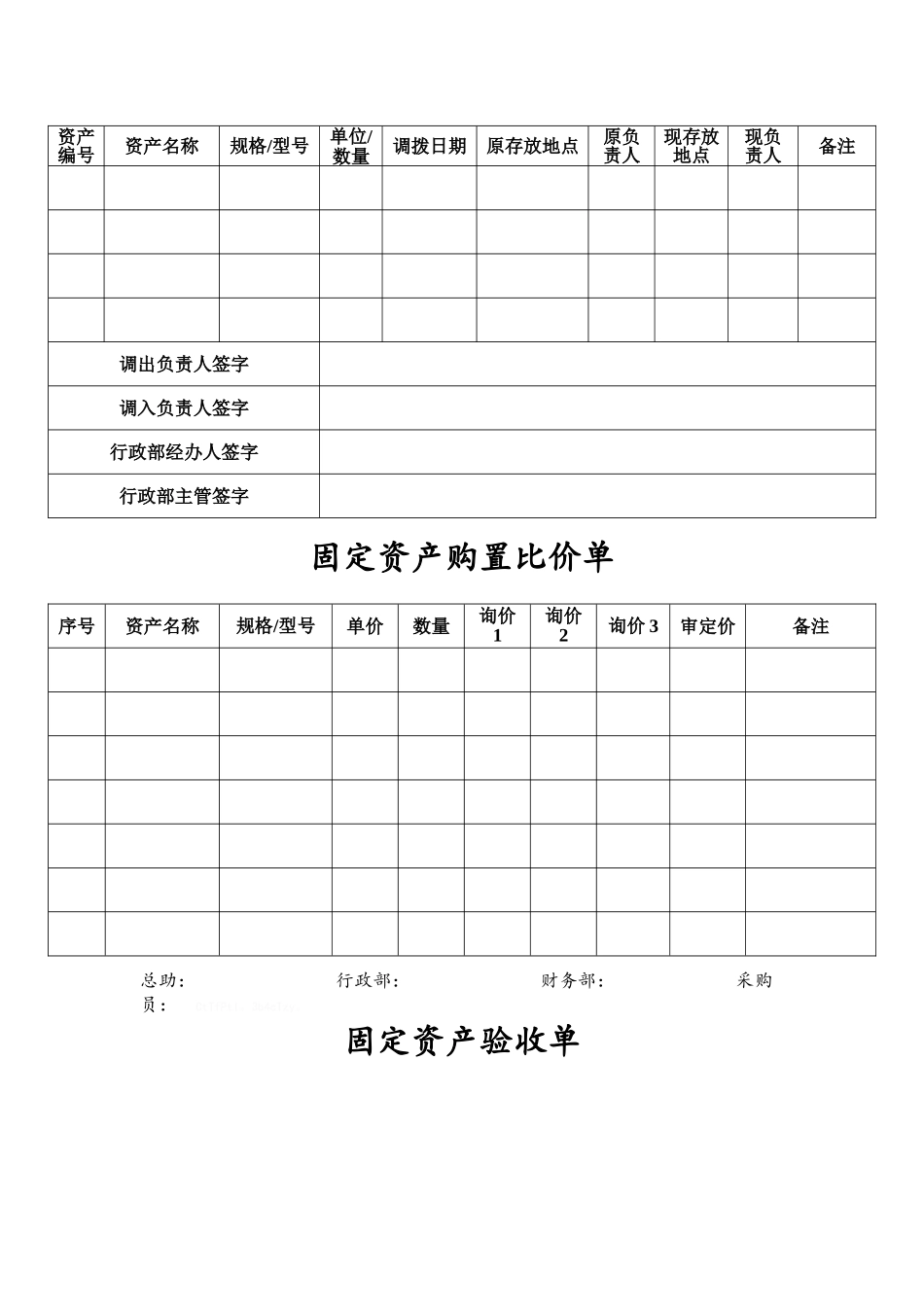 固定资产管理表格_第2页