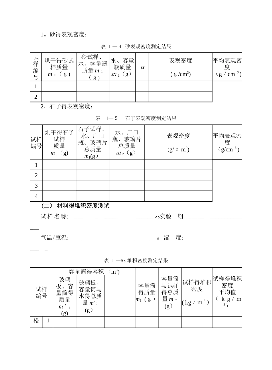 土木工程材料实验报告_第3页