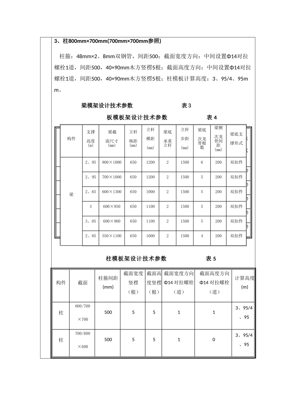 地下室顶板高大模板制作安装安全技术交底_第3页