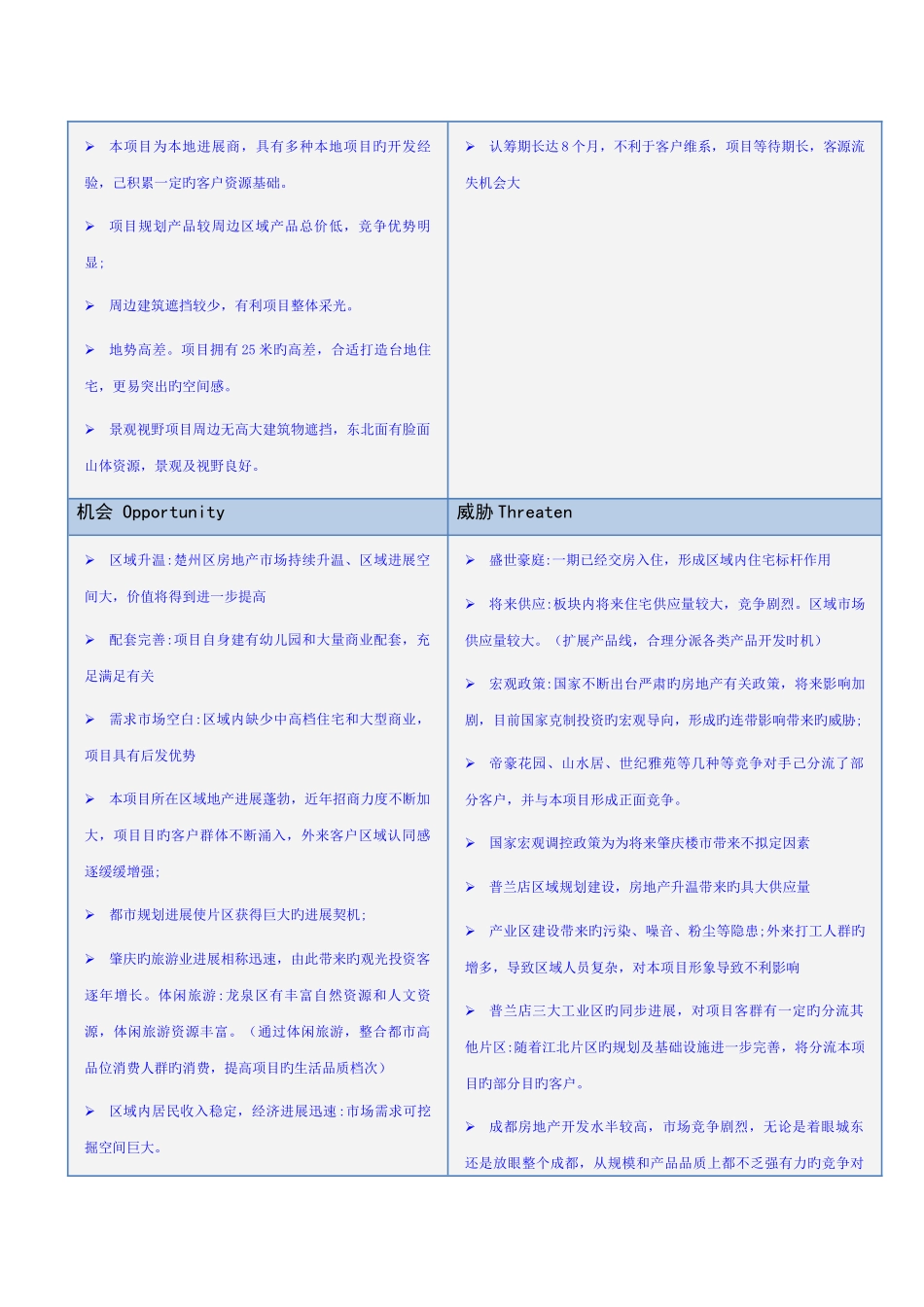地产swot分析-总结_第2页